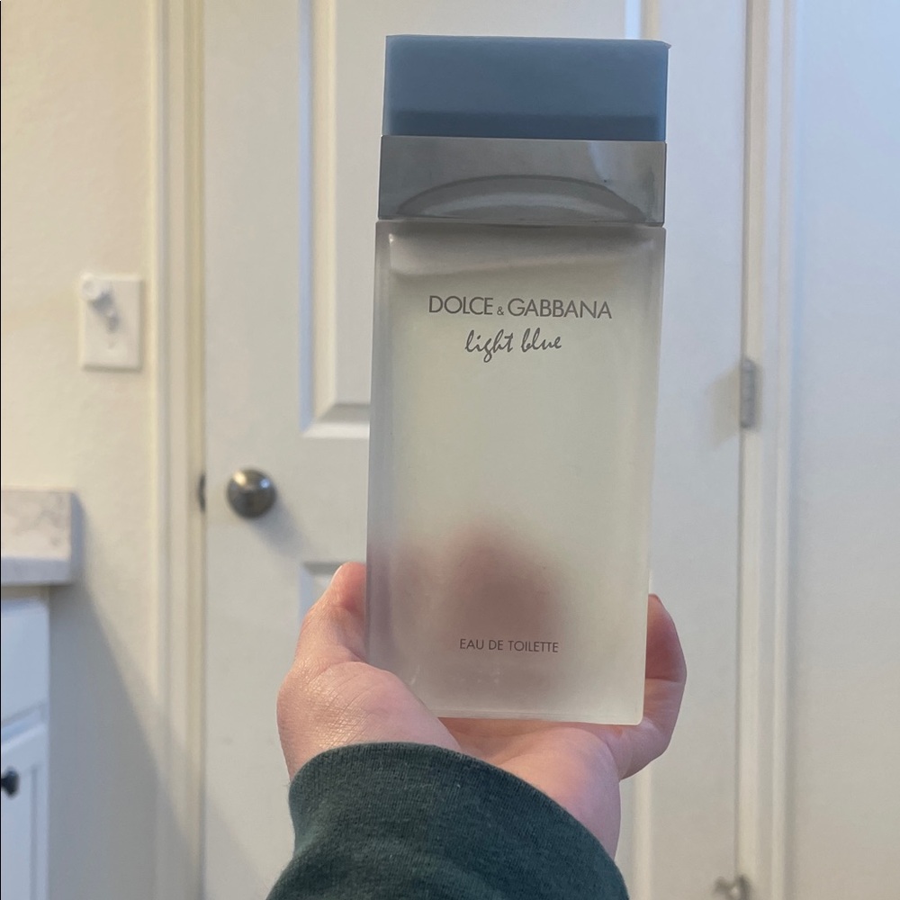 Dolce & Gabbana Light Blue Fragrance with Soft Blue Cap